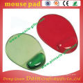 RED AND GREEN GEL MOUSE PADS MOUSE MATS FOR RUBBER MATERIAL